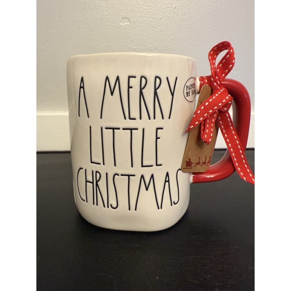 Rae Dunn A Merry Little Christmas Double Sided Mug